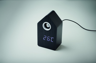 Logotrade firmakingi foto: MDF-ist käo äratuskell CUCKOO BIRD